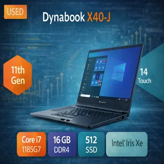 لپ تاپ استوک توشیبا داینابوک X40-J - لمسی - رم 16 - حافظه 512 Nvme